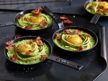 Staub mini frigideira de ferro fundido 0,15 L - Preto - STAUB