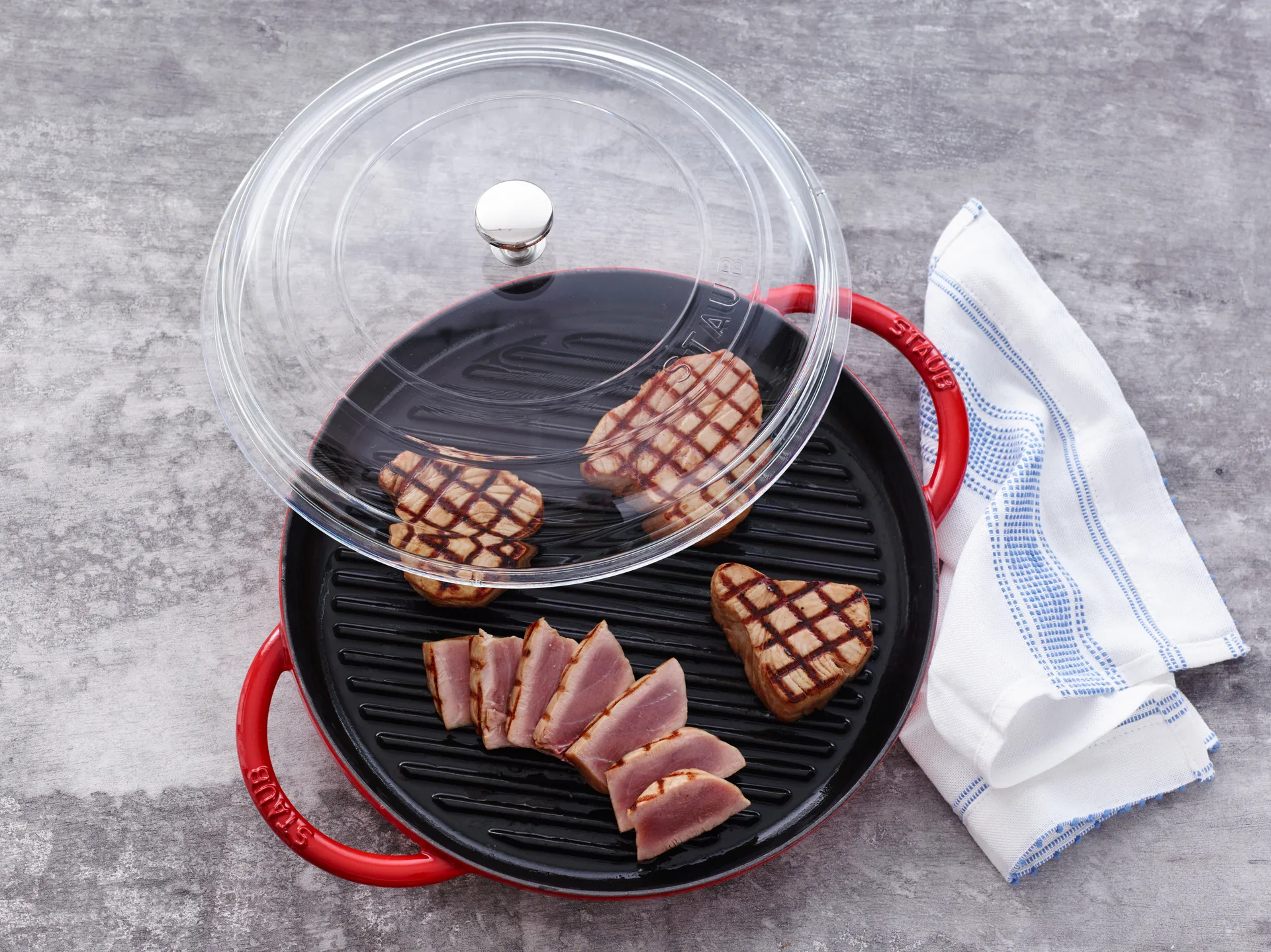 Staub panela de ferro fundido preta com 2 alças, Ø20 cm STAUB