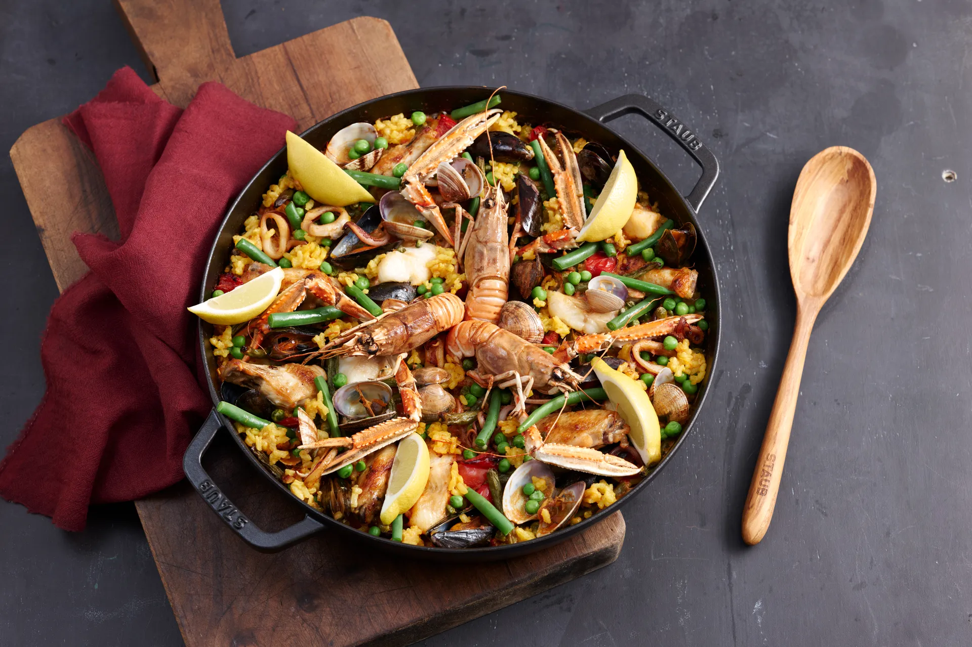 Staub panela de ferro fundido preta com 2 alças, Ø26 cm STAUB