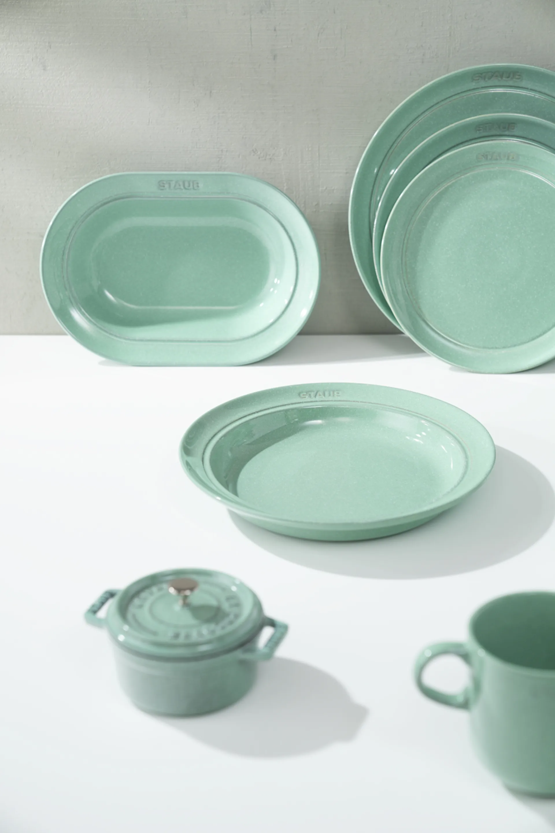 Staub profundo prato Ø24 cm, Salvia STAUB