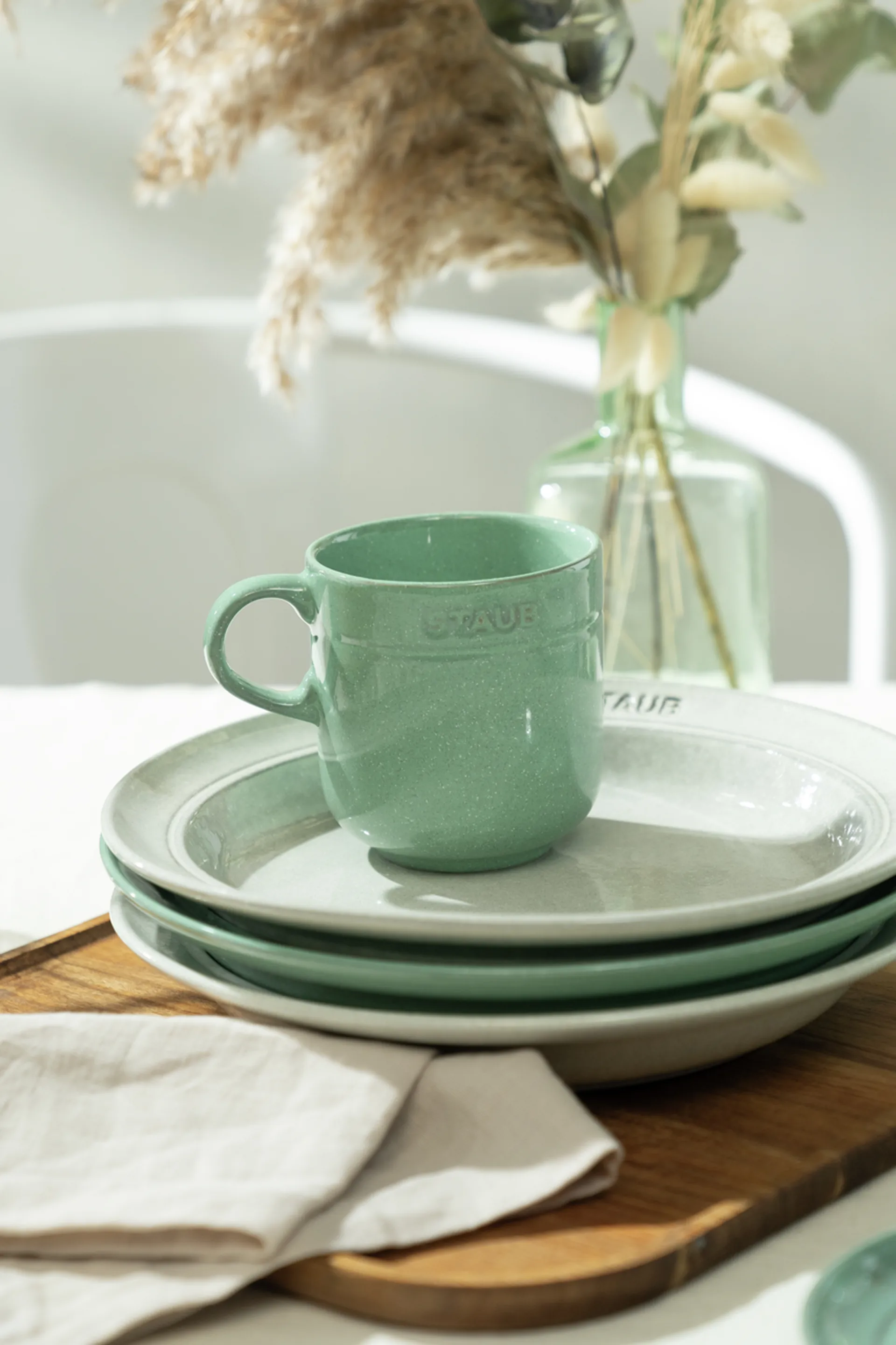 Staub profundo prato Ø24 cm, Salvia STAUB