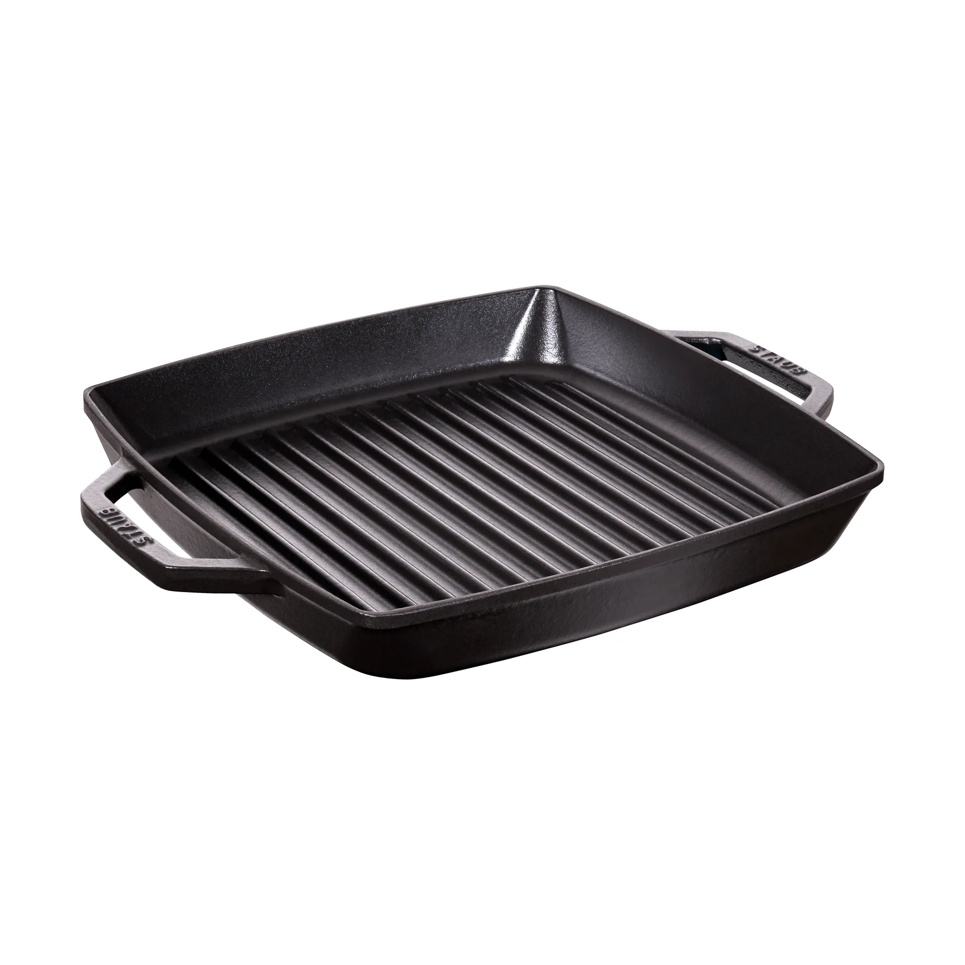 Staub Pure frigideira de ferro fundido quadrada preta, 28 cm STAUB