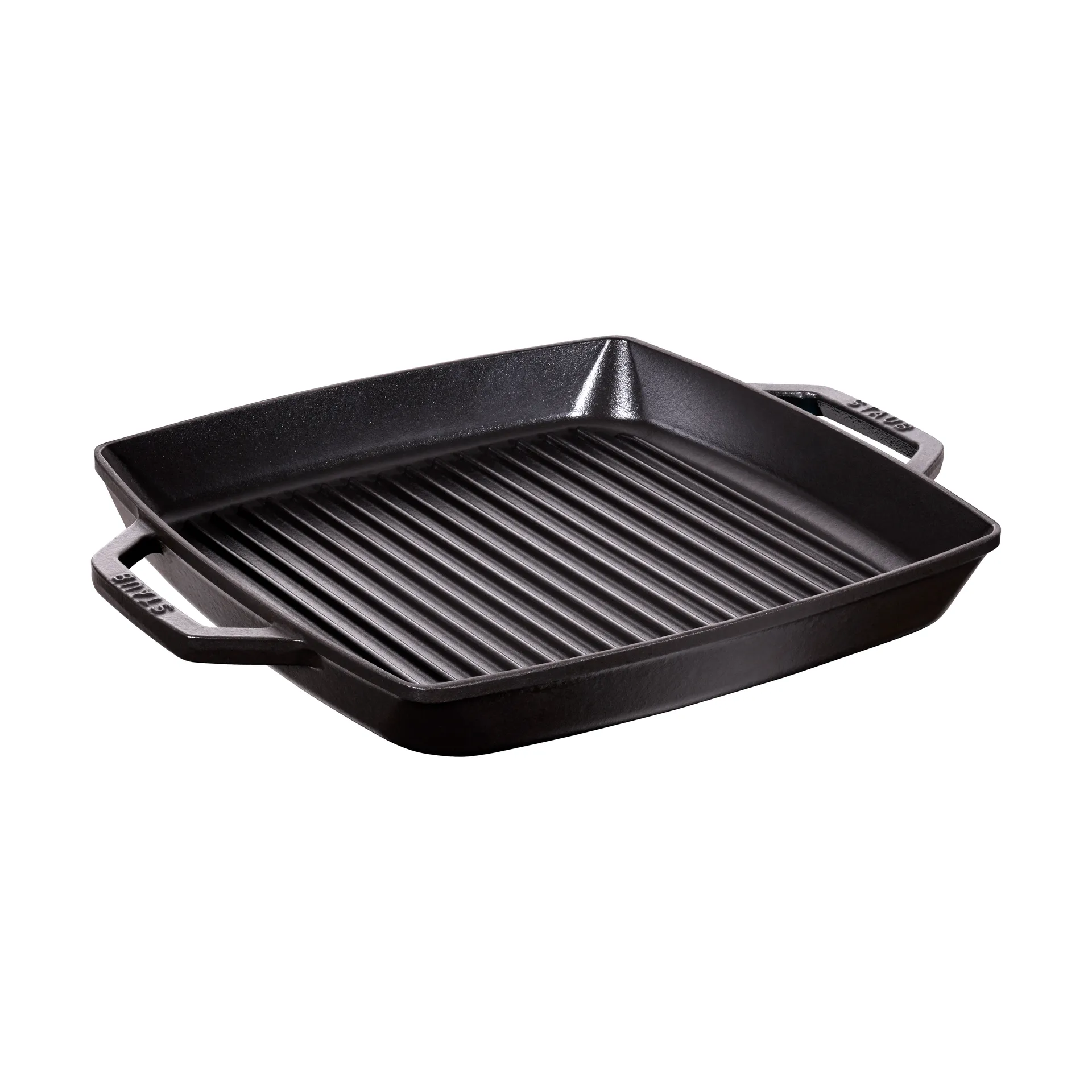Staub Pure frigideira de ferro fundido quadrada preta, 33 cm STAUB