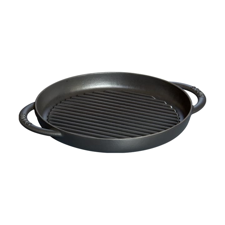 Staub Pure frigideira de ferro fundido redonda preta - Ø26 cm - STAUB