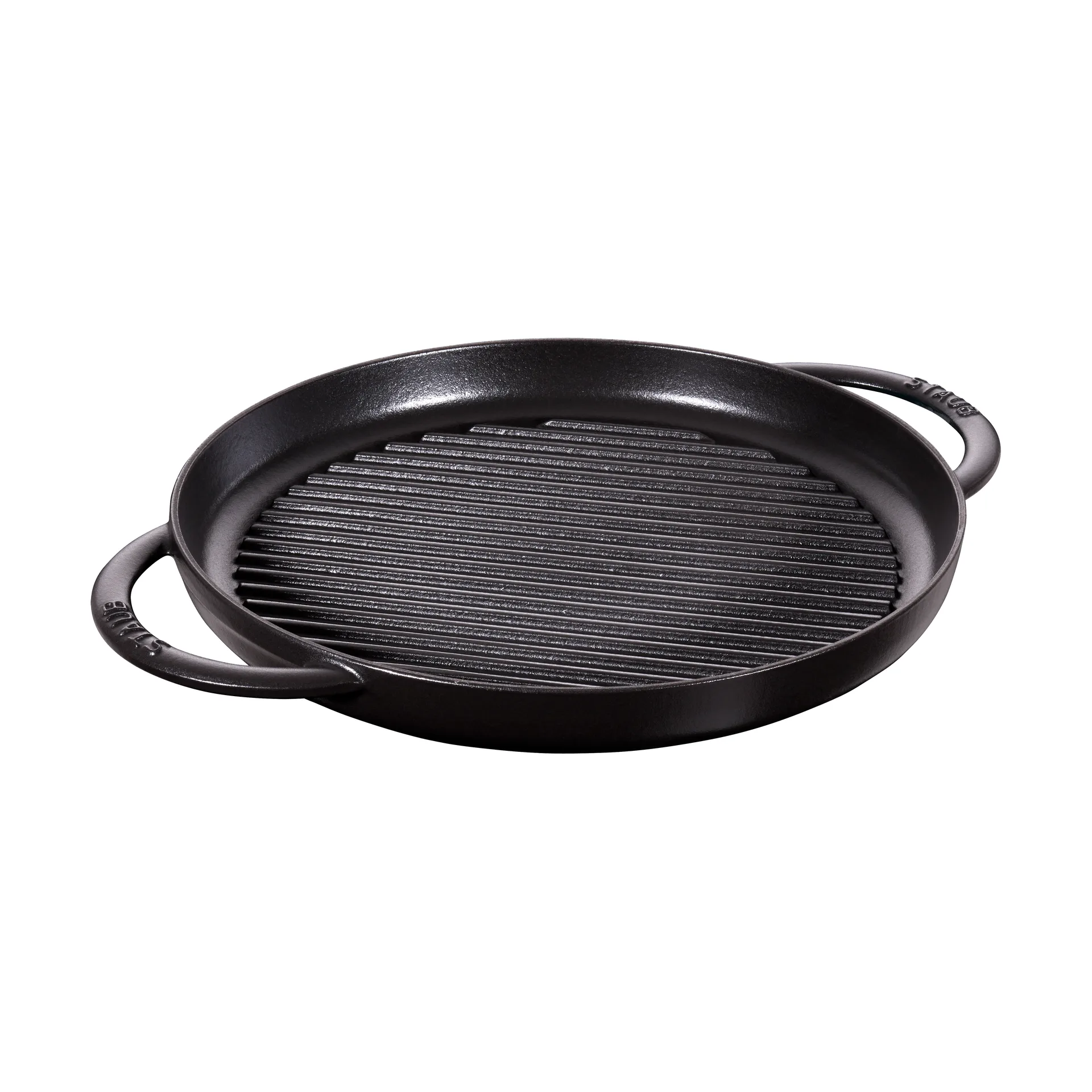 Staub Pure frigideira de ferro fundido redonda preta, Ø30 cm STAUB
