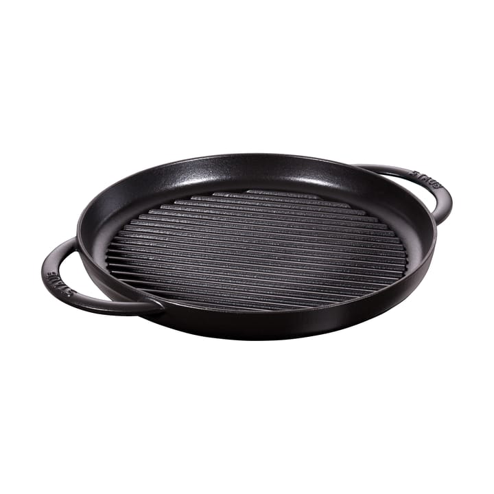 Staub Pure frigideira de ferro fundido redonda preta - Ø30 cm - STAUB