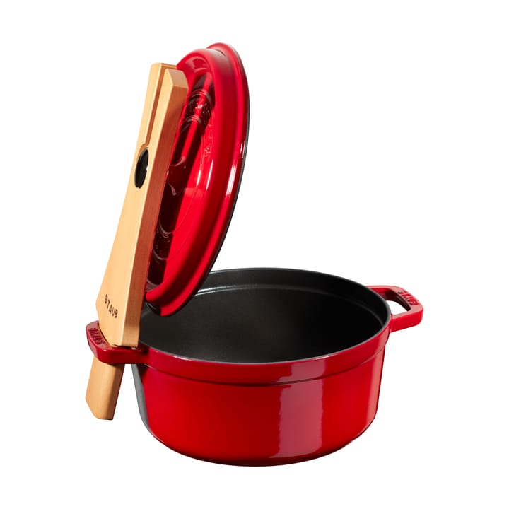 Staub suporte de tampa de madeira, 24 cm STAUB