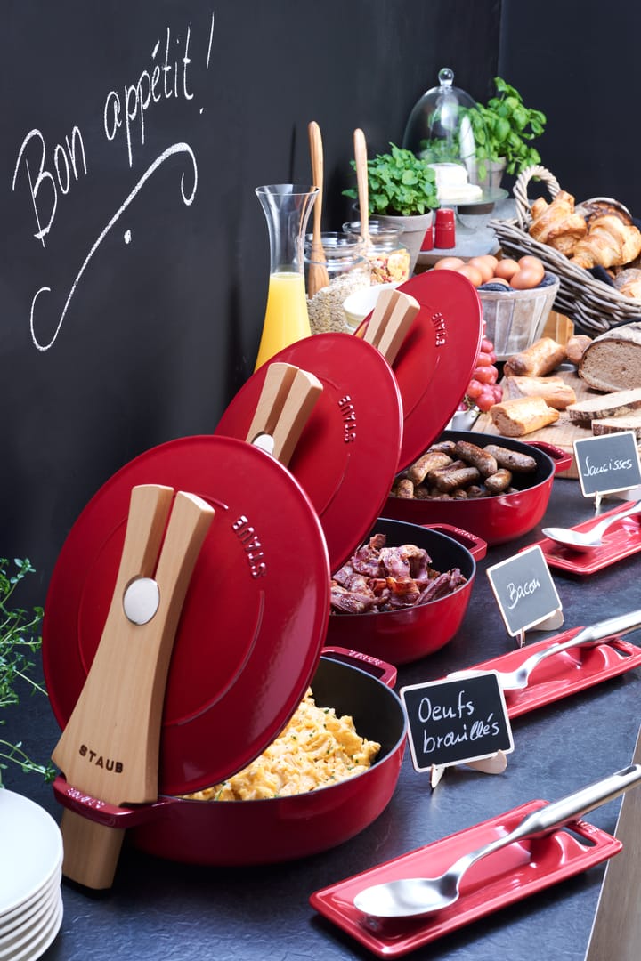 Staub suporte de tampa de madeira, 24 cm STAUB