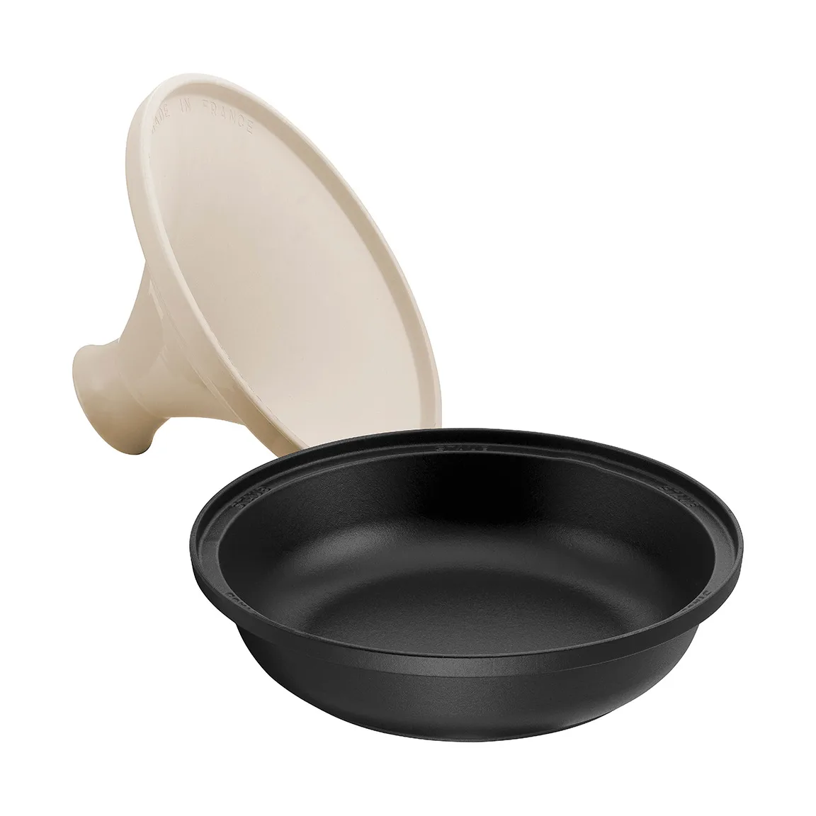 Staub Tagine ferro fundido preto-bege, 20 cm STAUB