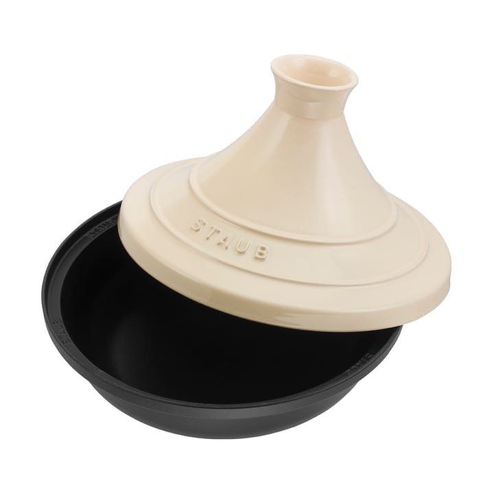 Staub Tagine ferro fundido preto-bege - 28 cm - STAUB