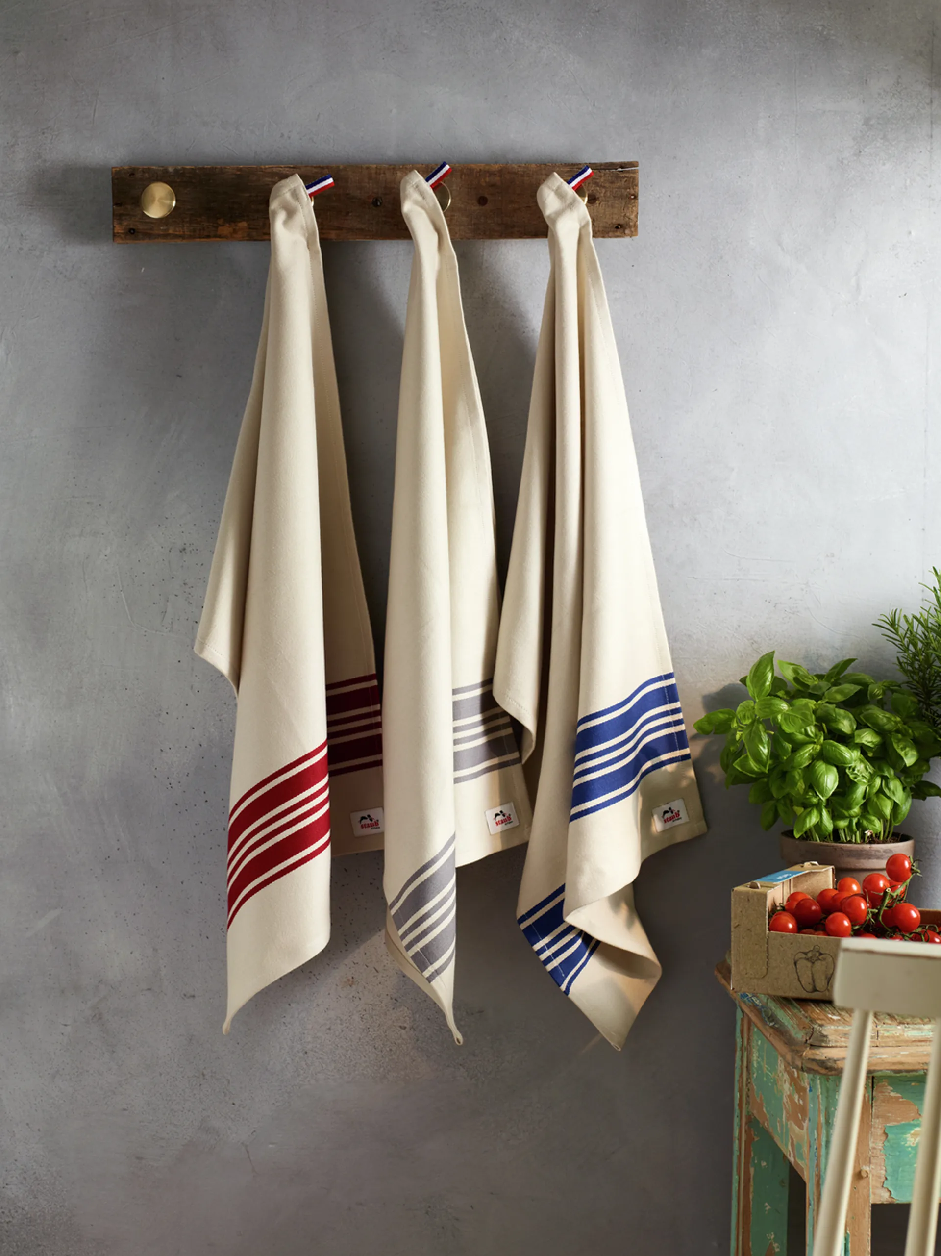 Staub toalha de cozinha 50x70 cm, Azul STAUB