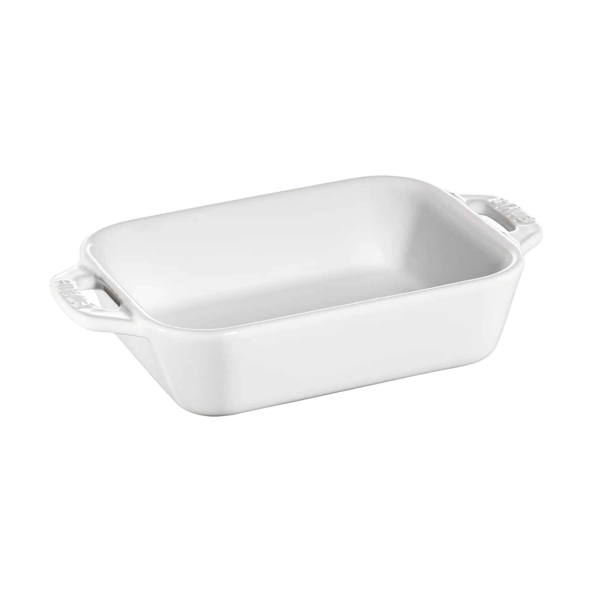 Staub travessa retangular 25x40 cm, Branco STAUB
