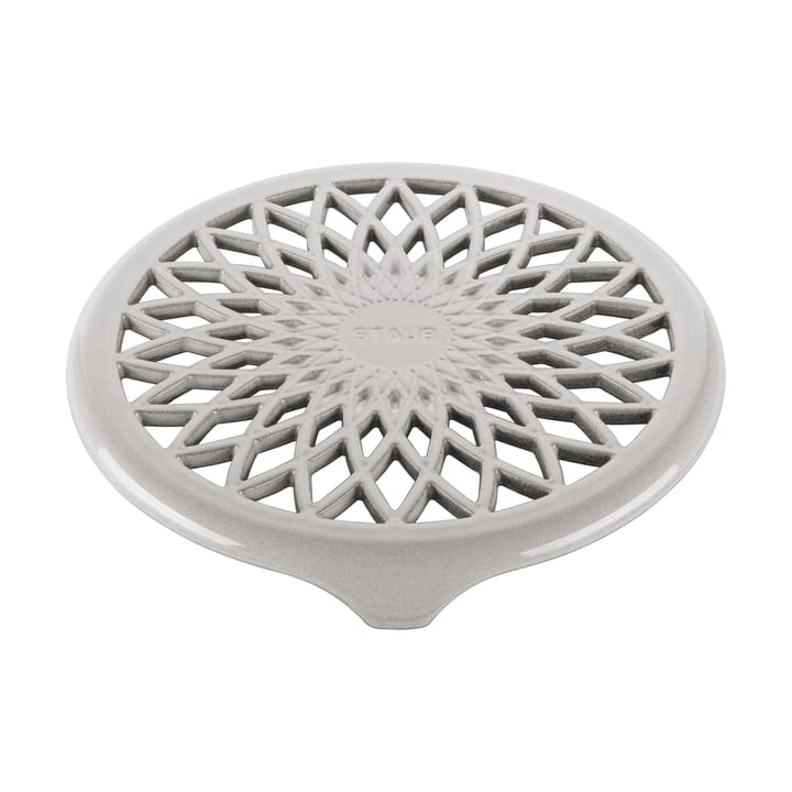 Staub Twister base de panela 18,5x19 cm - White truffle - STAUB