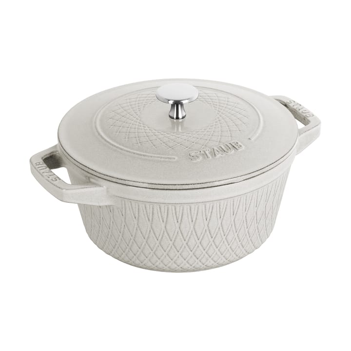 Staub Twister La Cocotte panela 4 L - Trufa branca - STAUB