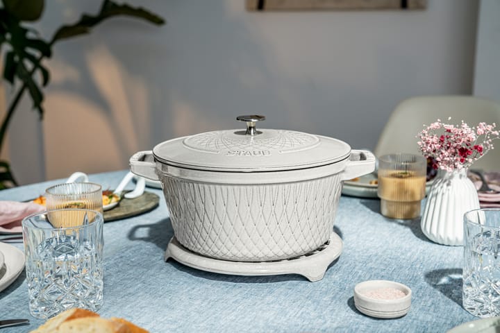 Staub Twister La Cocotte panela 4 L, Trufa branca STAUB