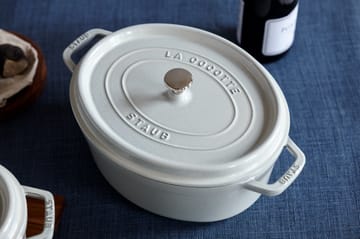 Travessa de forno oval Staub White Truffle - 8 l - STAUB