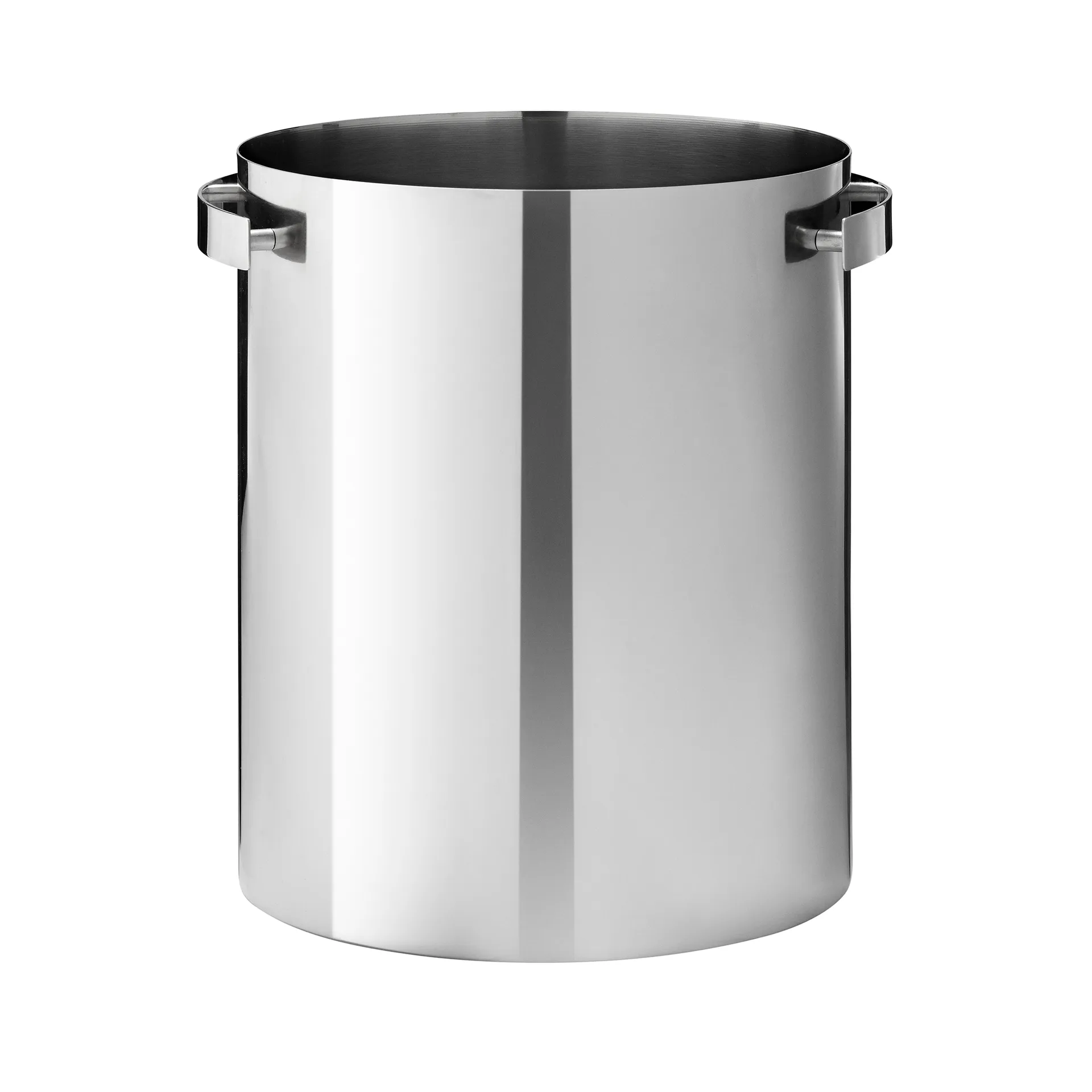 Balde de gelo para champanhe AJ cylinda-line, Aço inoxidável Stelton