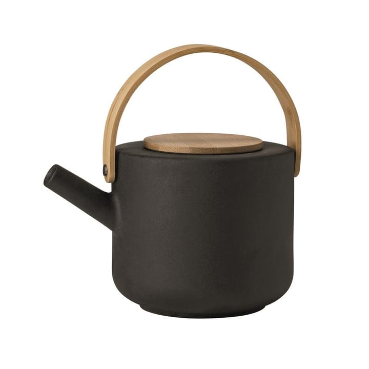 Bule de chá Theo - Preto - Stelton