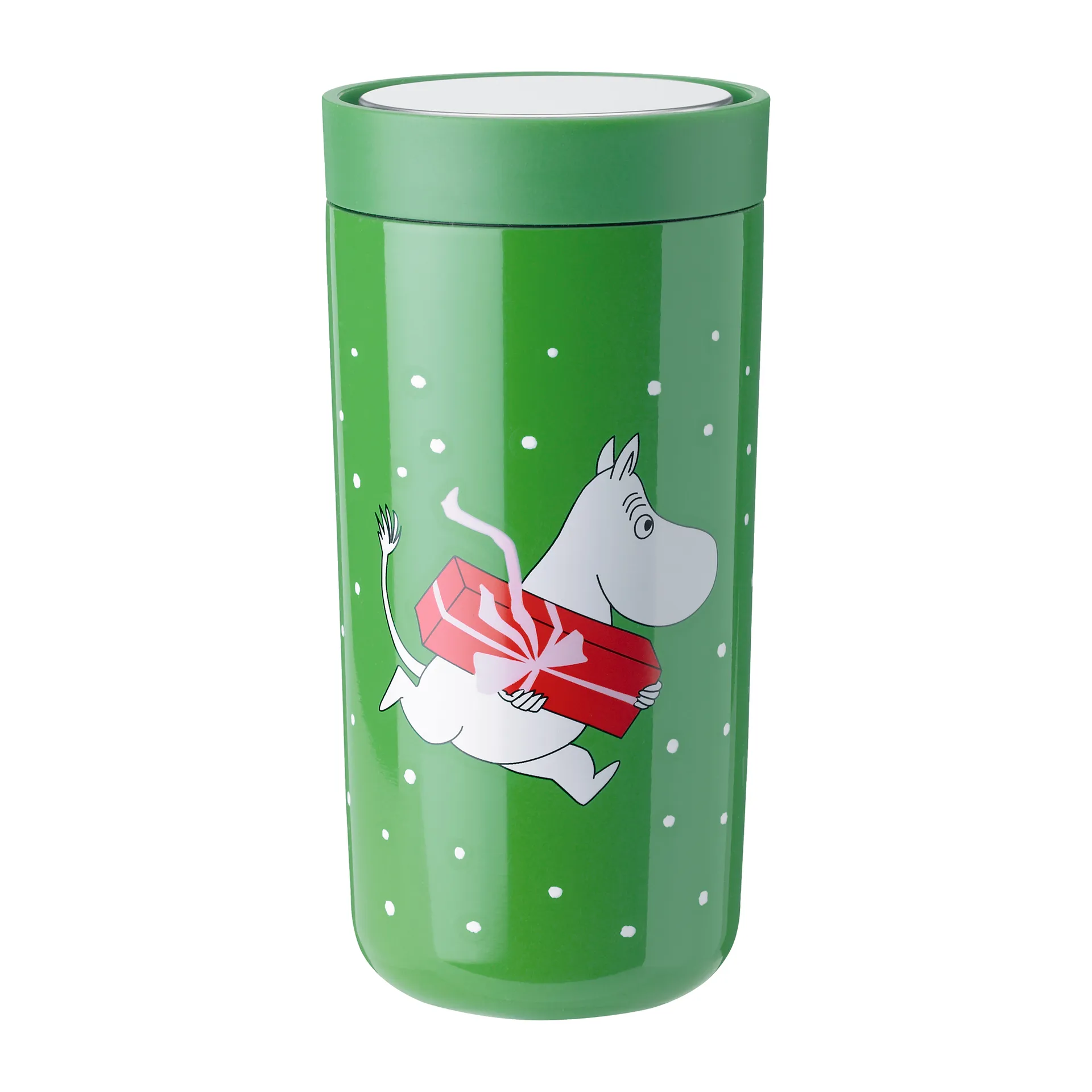Caneca To Go Click Mumin 0,4 l, Green Stelton