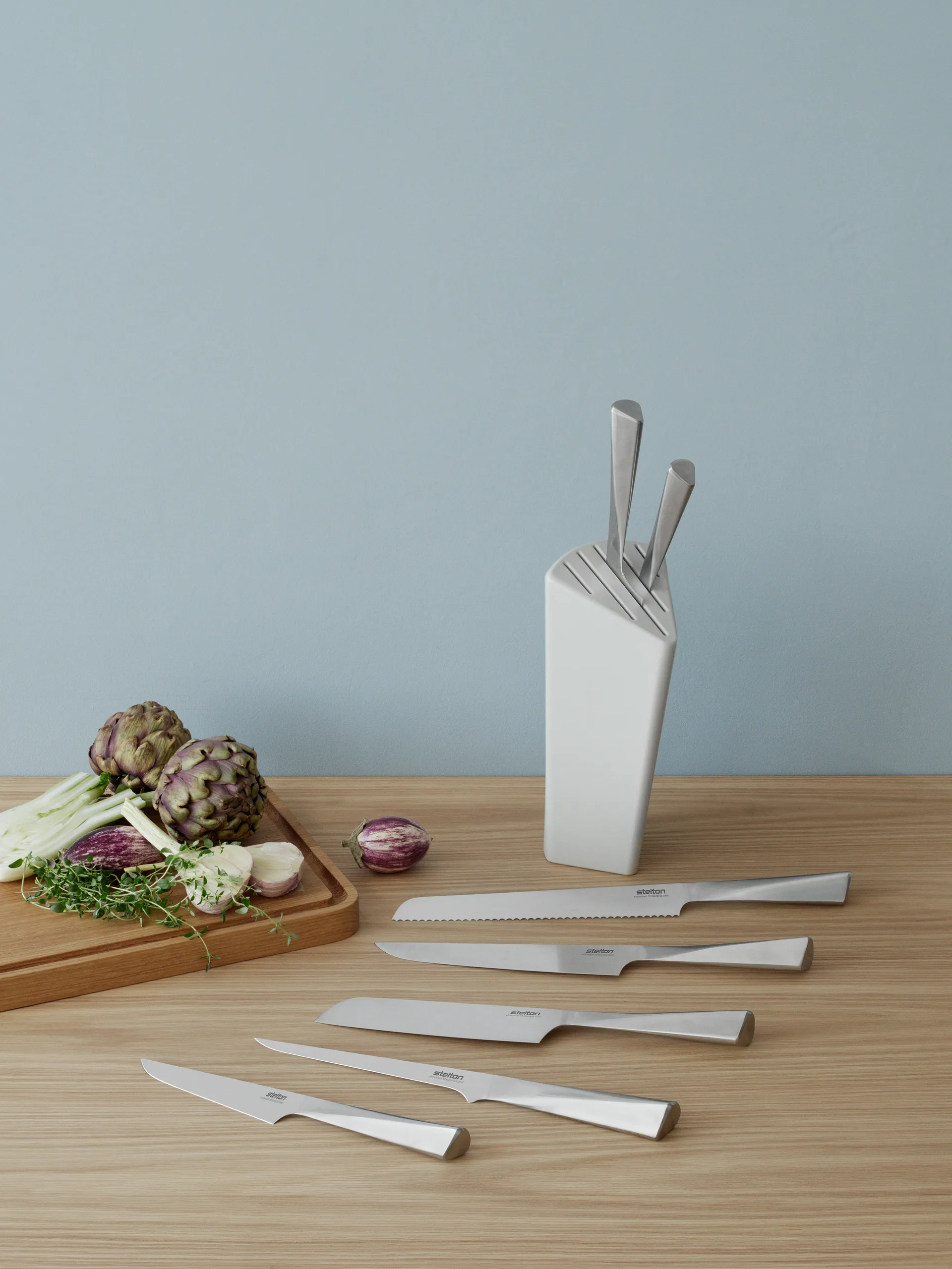 Faca santoku Trigono, 18 cm Stelton