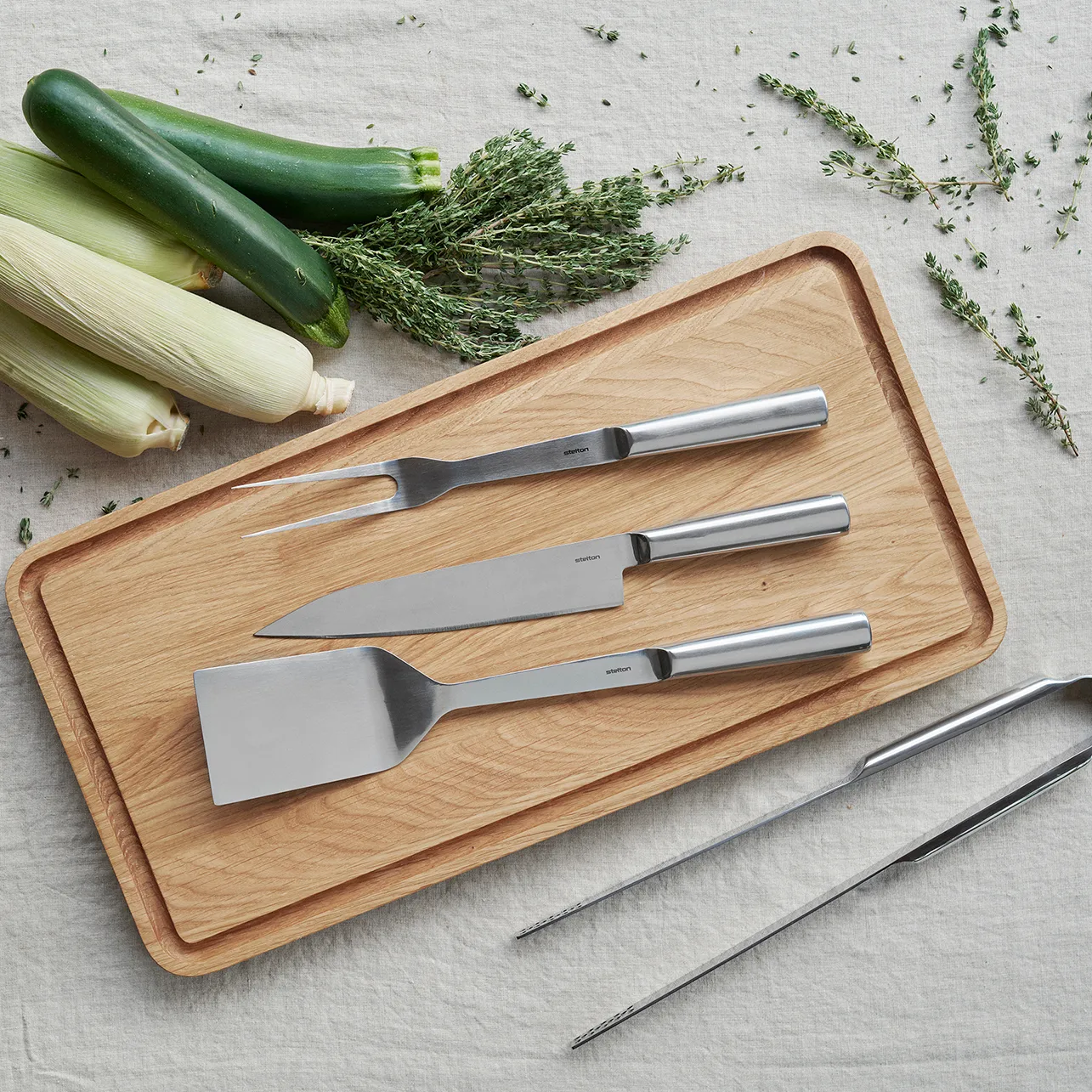 Garfo de trinchar Sixtus, aço inoxidável Stelton