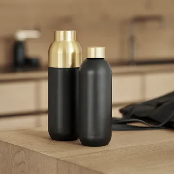 Garrafa termo Collar 0.75 l - preto - Stelton