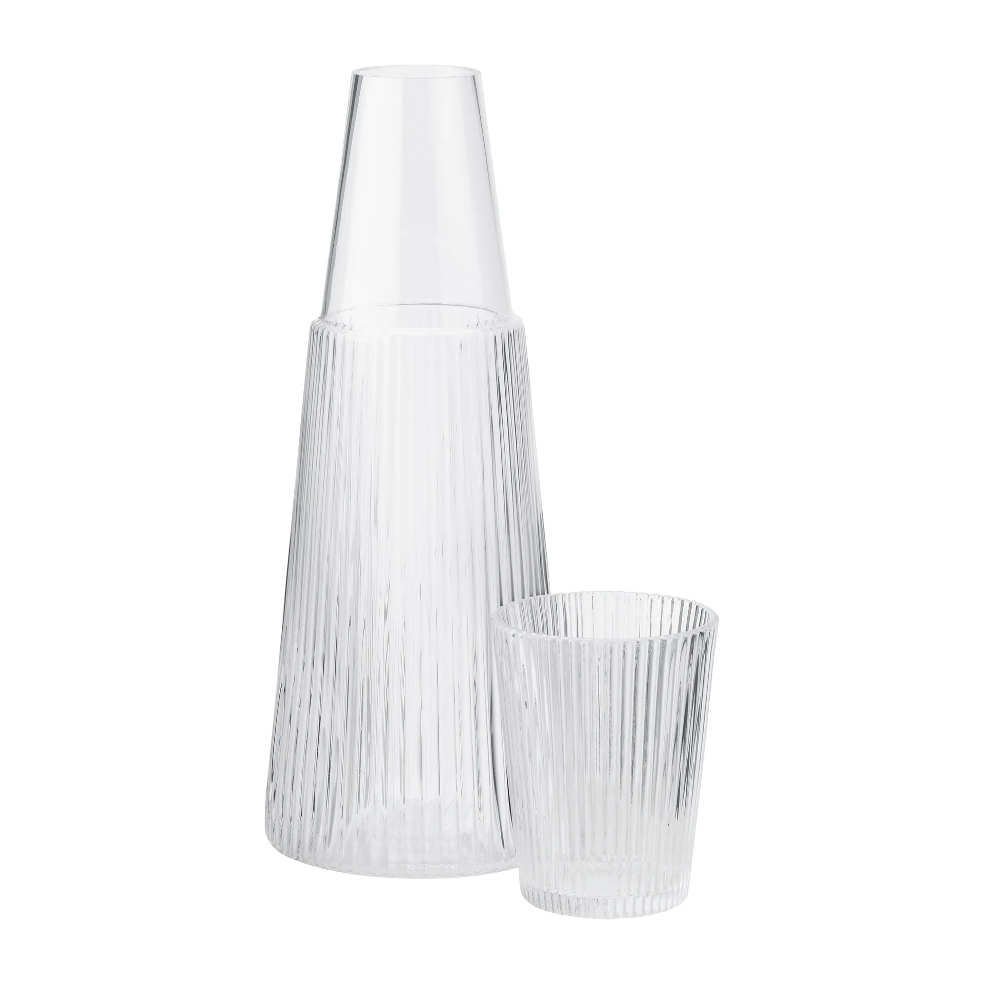 Jarro com copo Pilastro, Clear Stelton