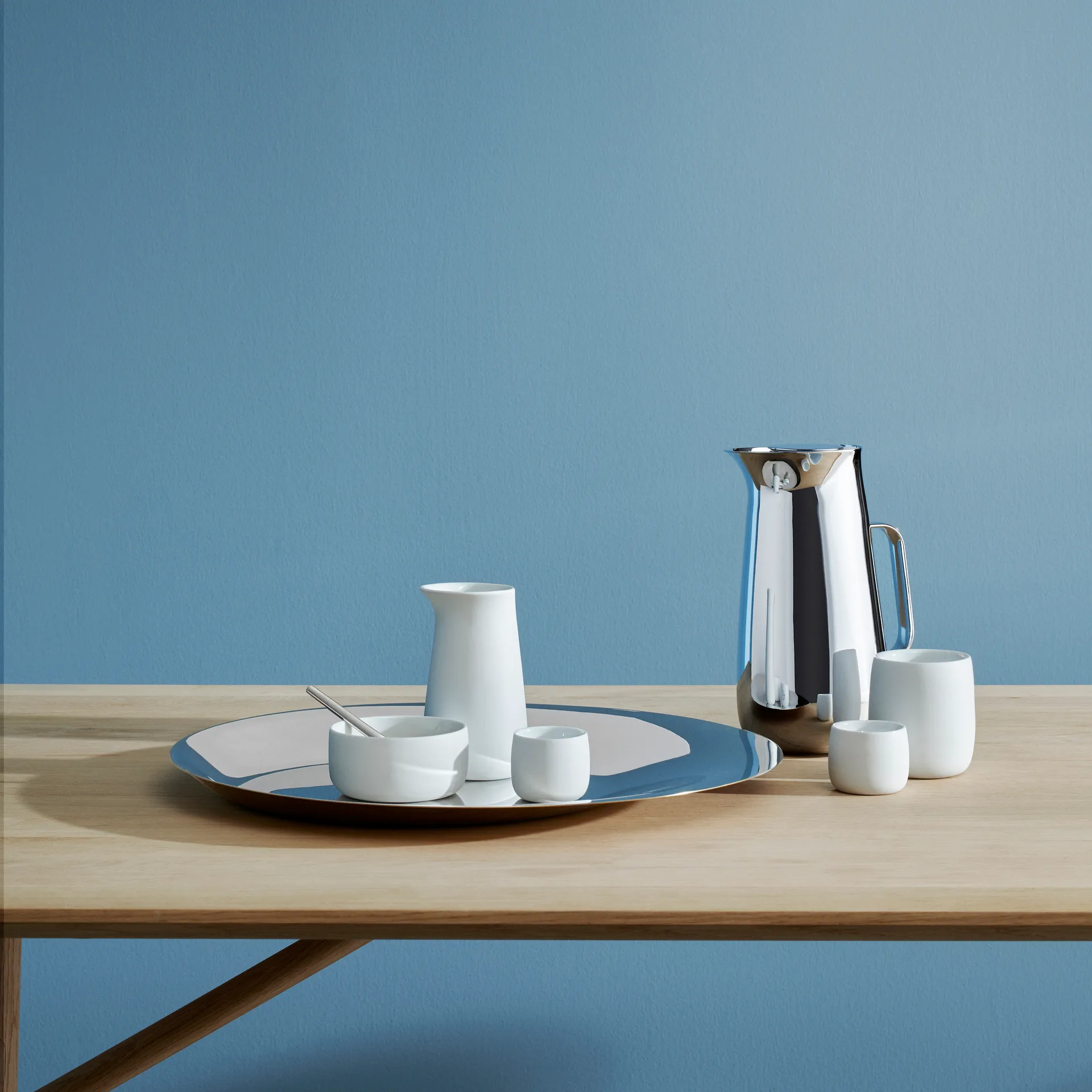 Jarro térmico Foster plast 1 L, aço inoxidável Stelton