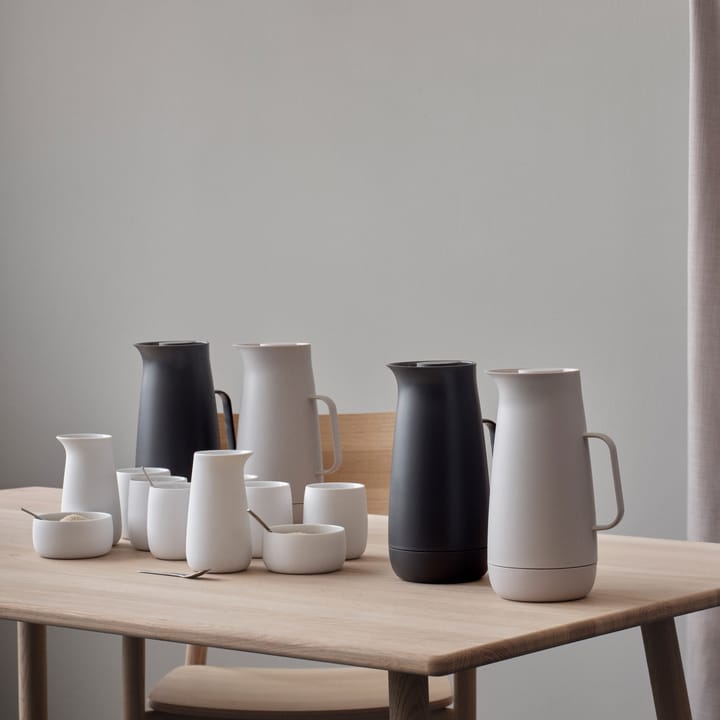 Jarro termo Foster plast 1 L, light grey Stelton