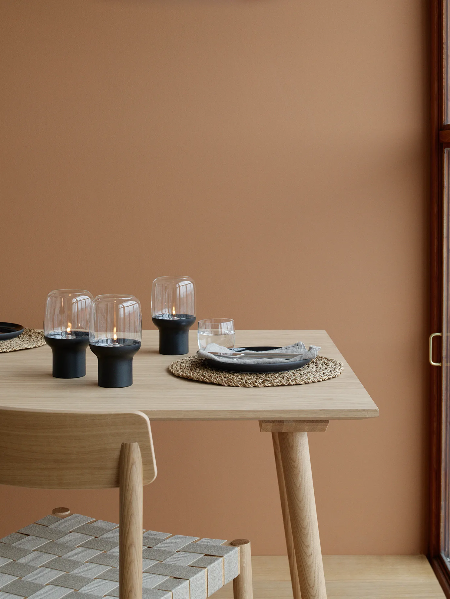 Lanterna Hoop Ø10 cm, Preto Stelton