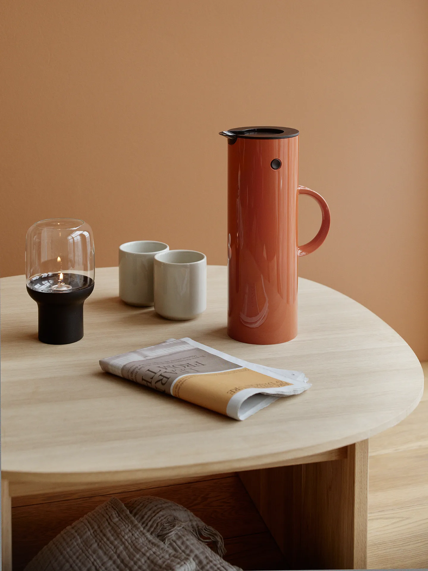 Lanterna Hoop Ø10 cm, Preto Stelton