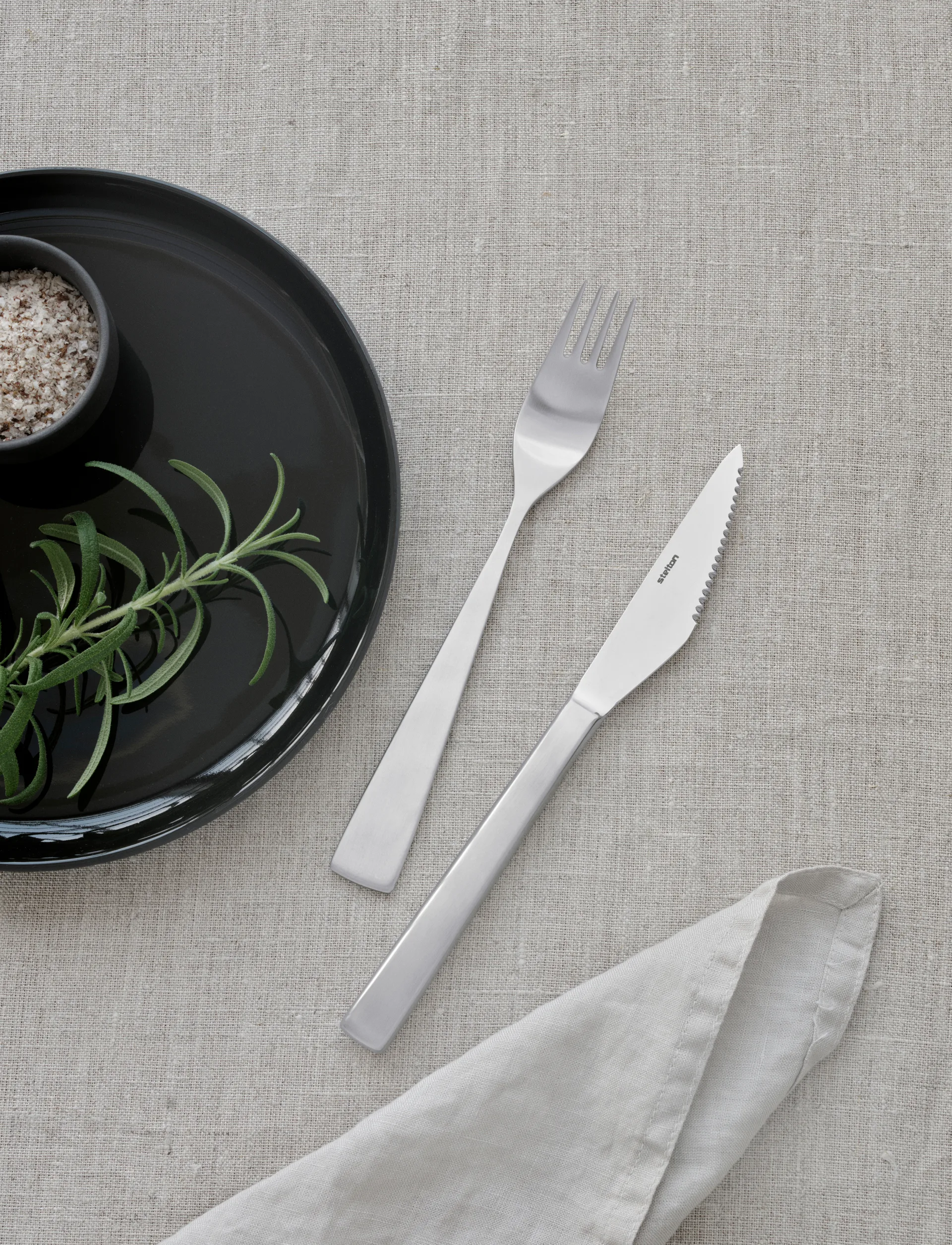 Maya 2000 faca de churrasco 4 un., Aço inoxidável Stelton