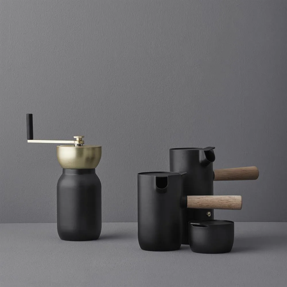 Moinho de café Collar, preto-latão Stelton