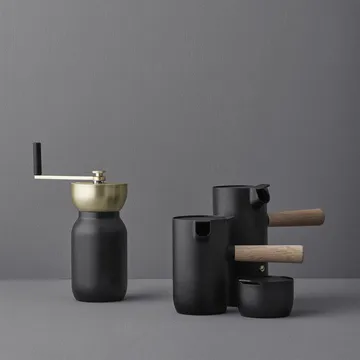 Moinho de café Collar - preto-latão - Stelton
