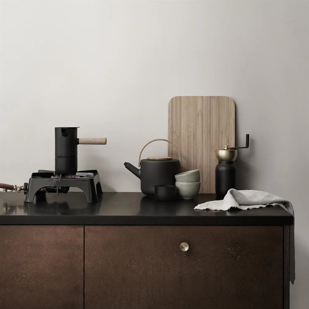 Moinho de café Collar, preto-latão Stelton