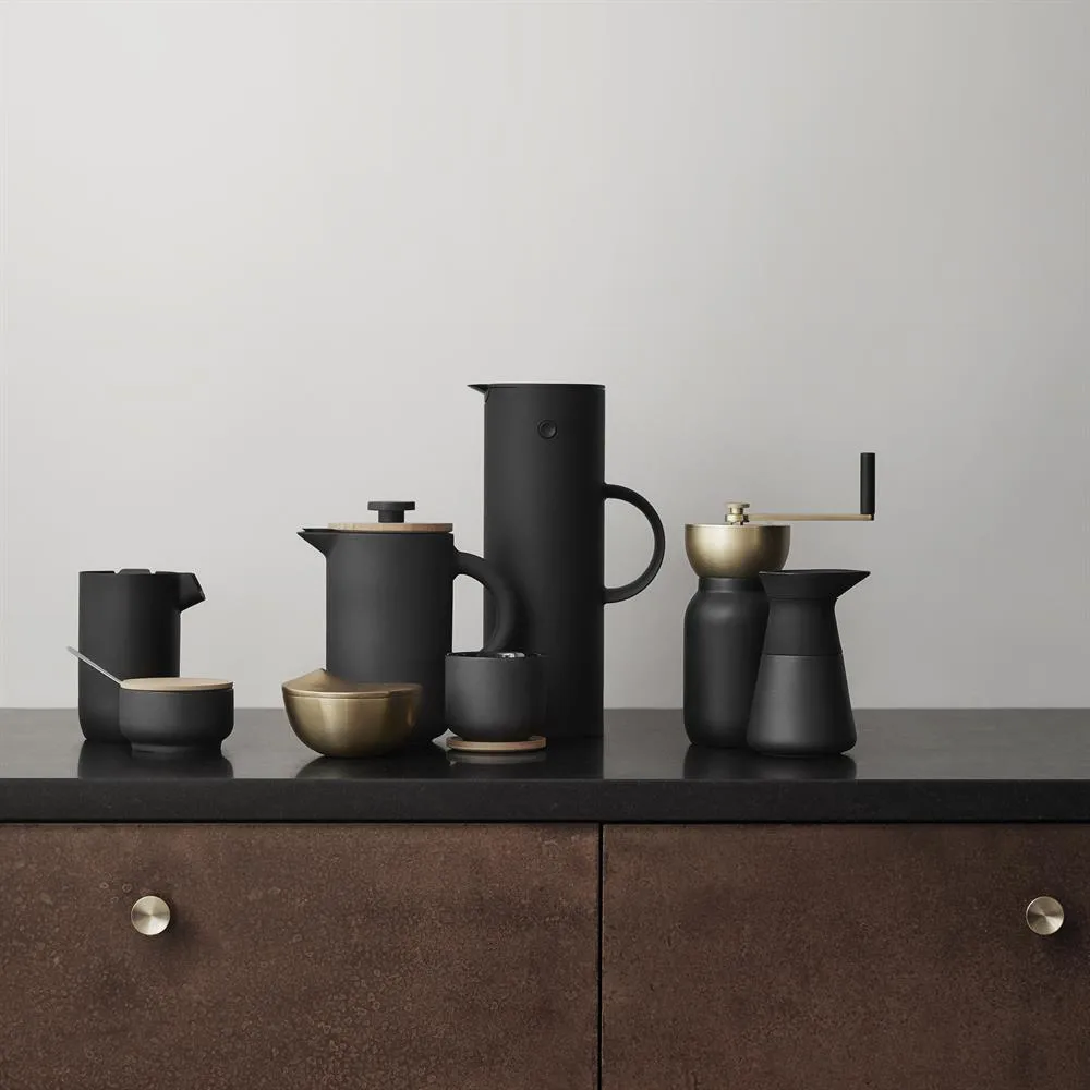 Moinho de café Collar, preto-latão Stelton