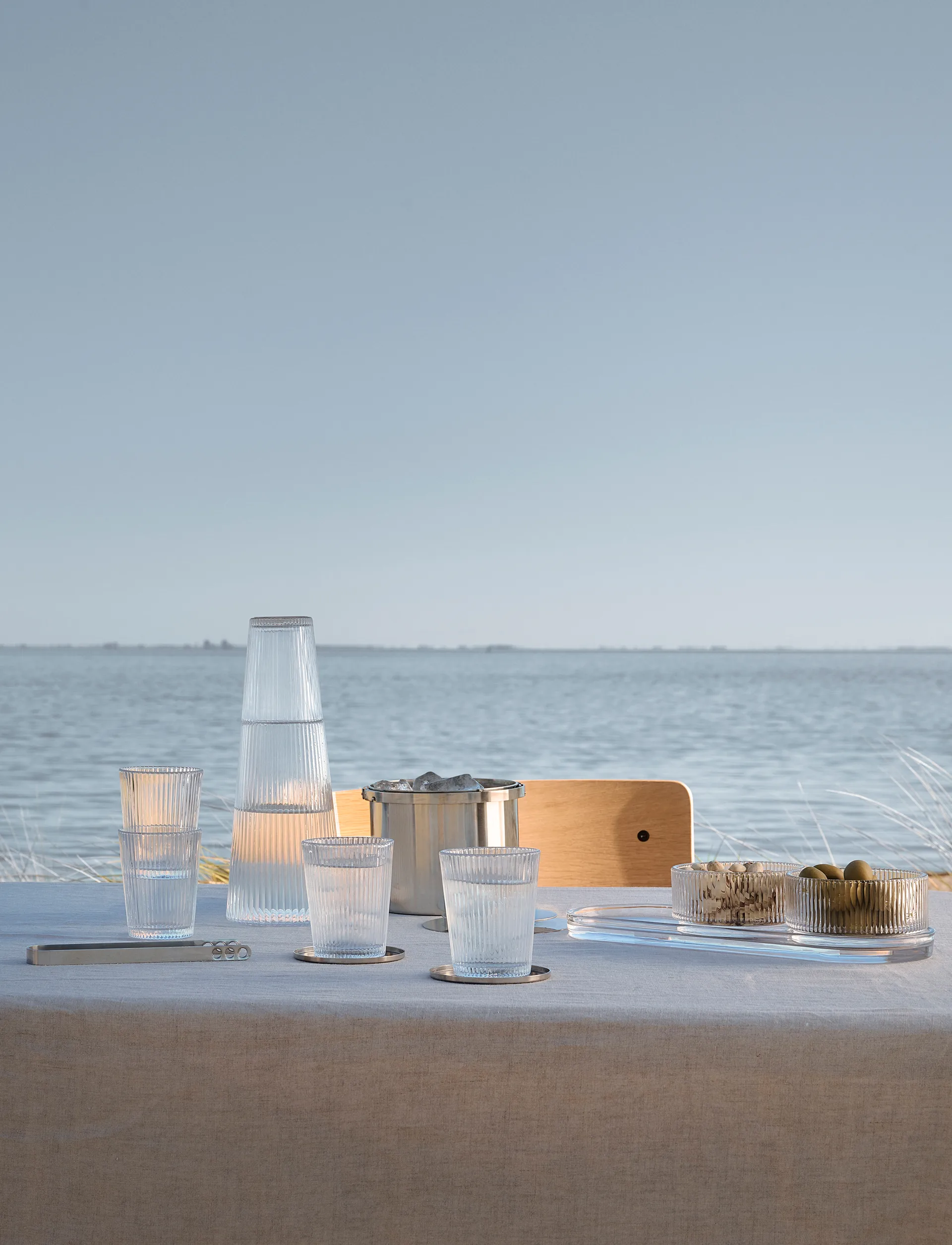 Pilastro copo de vidro 15 cl 6 unidades, Claro Stelton