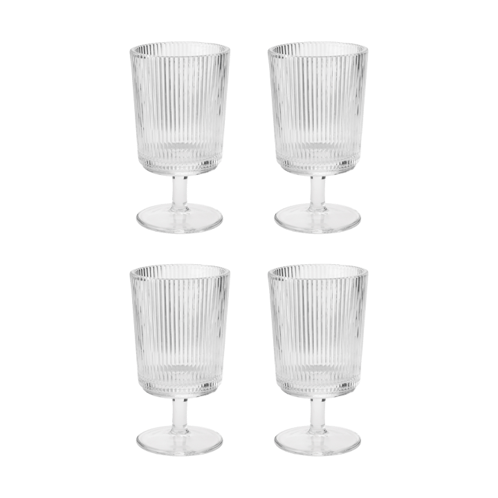 Pilastro copo de vinho 18 cl 4 unidades - Claro - Stelton