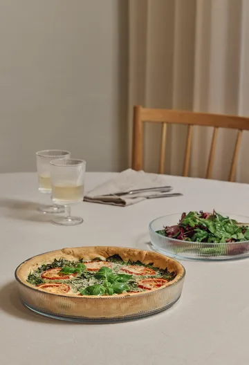 Pilastro travessa de forno transparente - Ø28 cm - Stelton