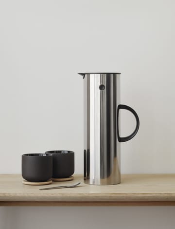 Stelton EM77 garrafa térmica 1 L - aço inoxidável - Stelton