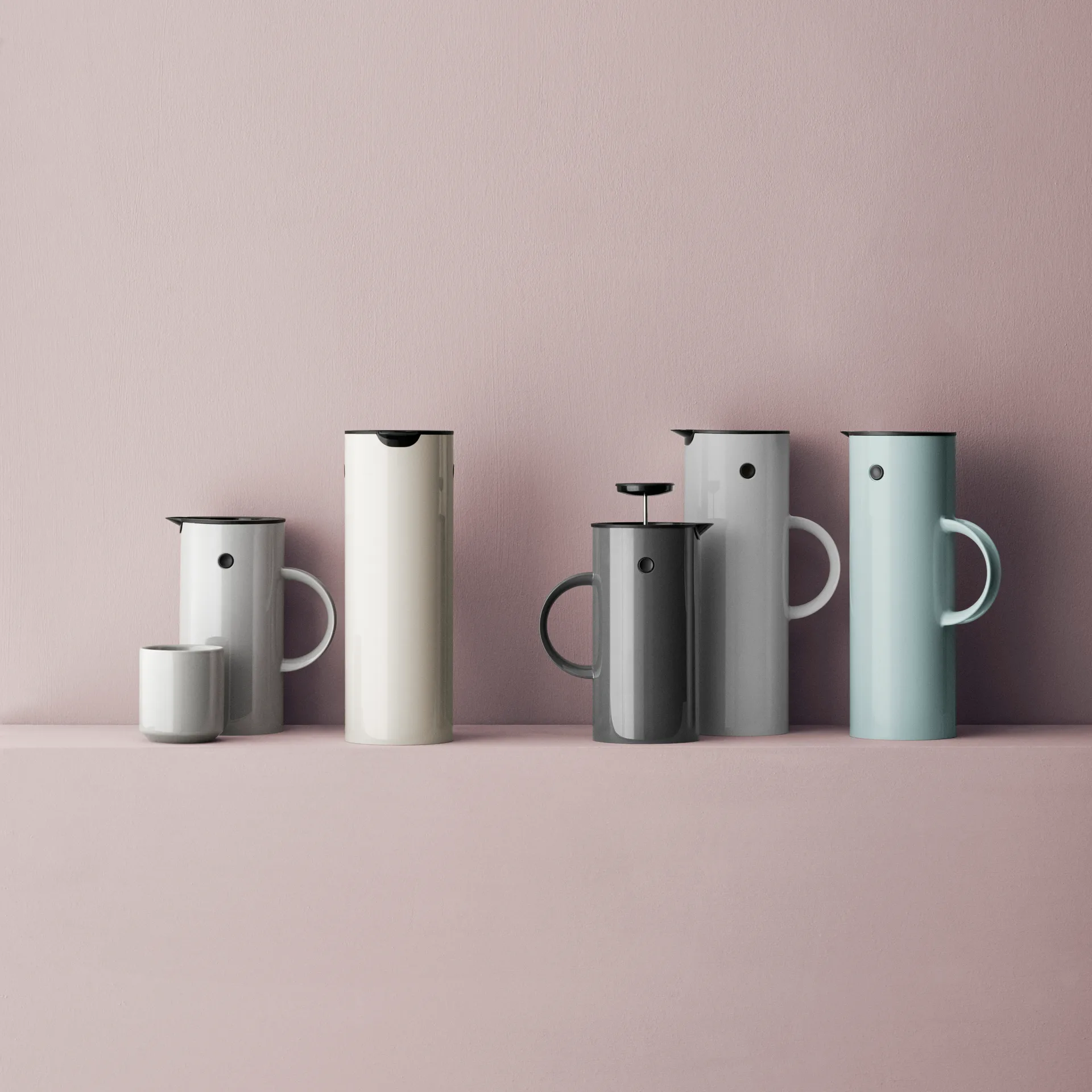 Stelton EM77 garrafa térmica 1 L, branco Stelton