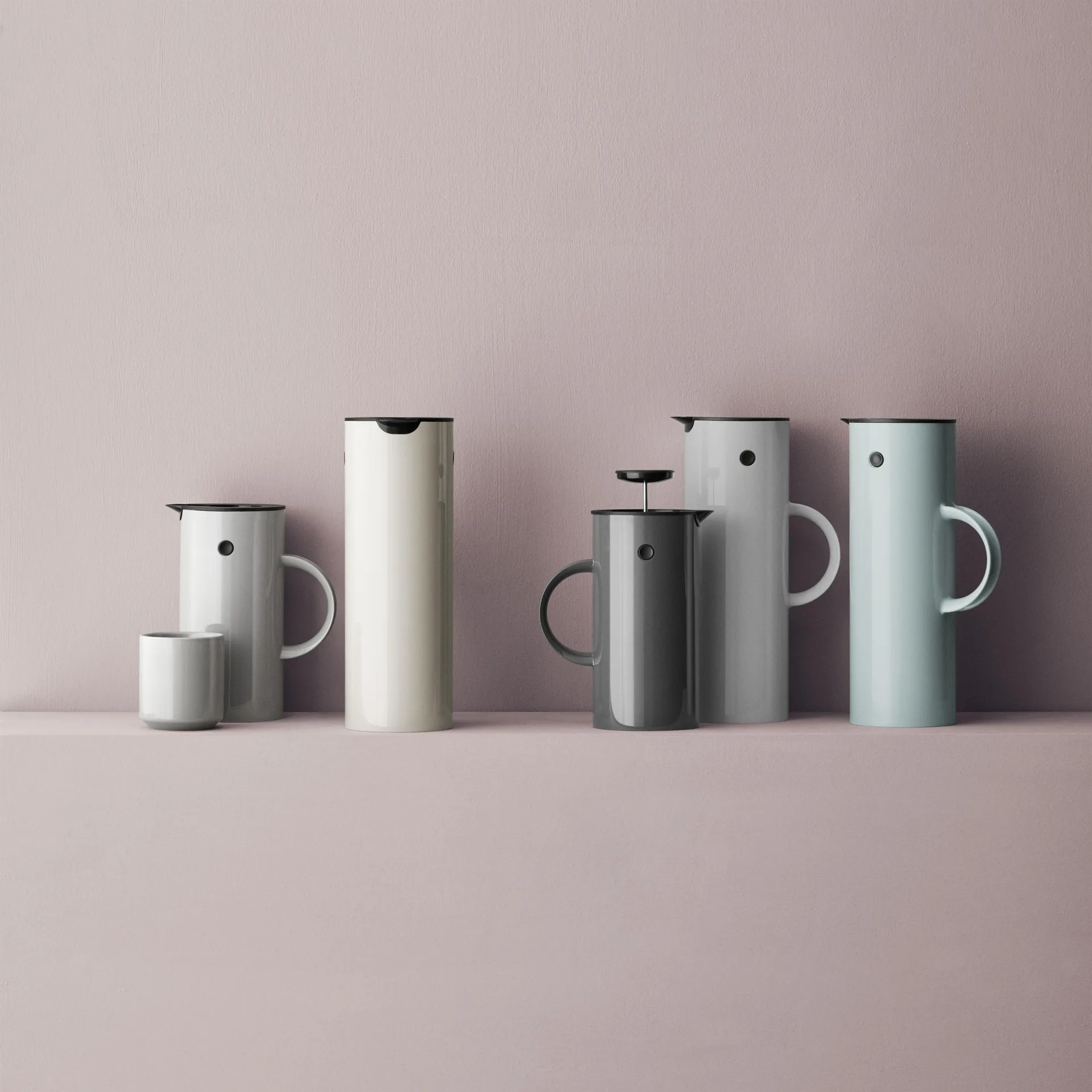 Stelton EM77 garrafa térmica 1 L, dusty green Stelton