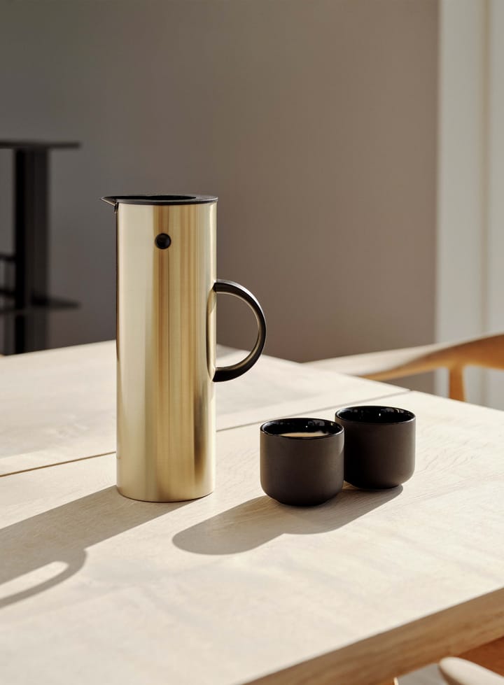Stelton EM77 garrafa térmica 1 L, Latão escovado Stelton