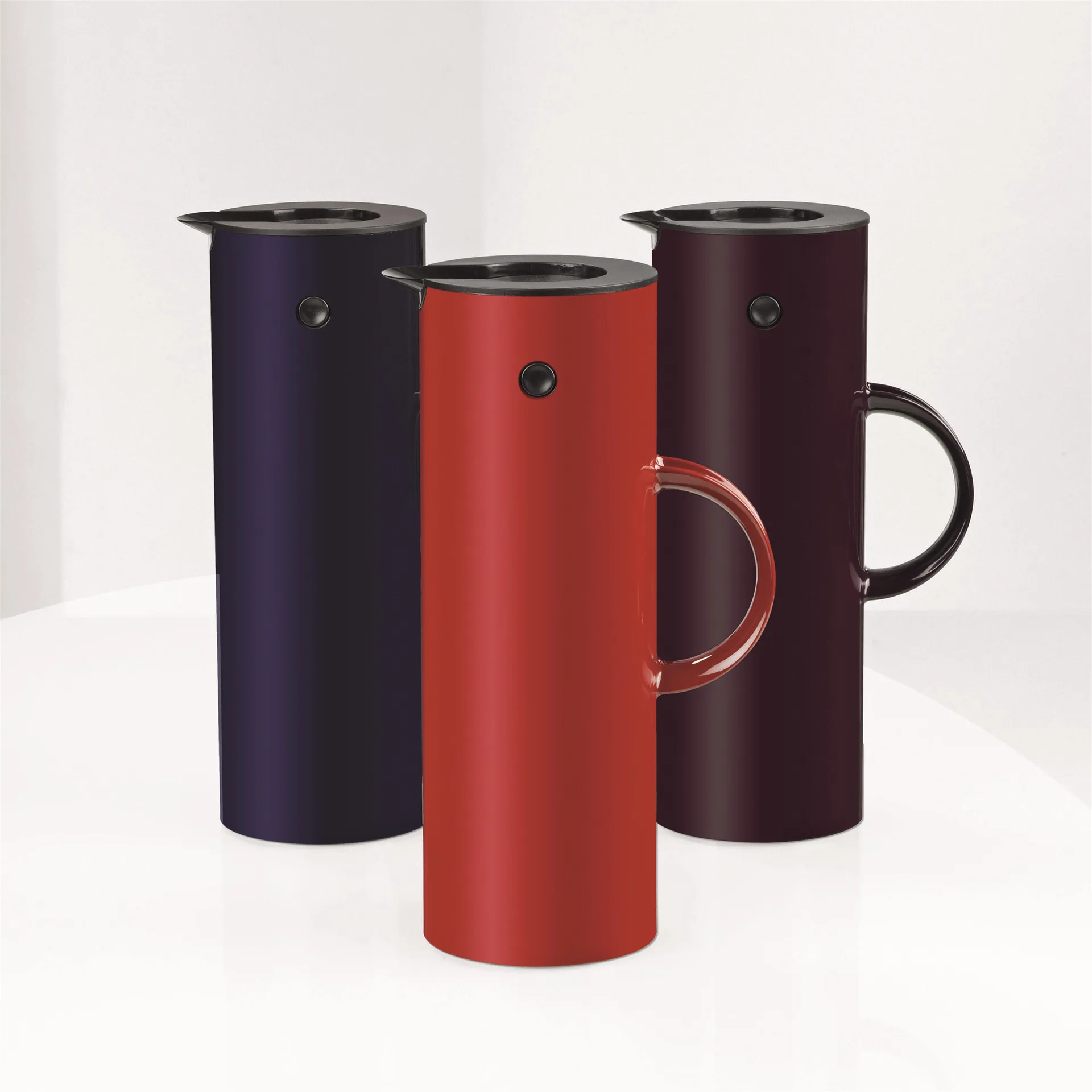 Stelton EM77 garrafa térmica 1 L, vermelho Stelton