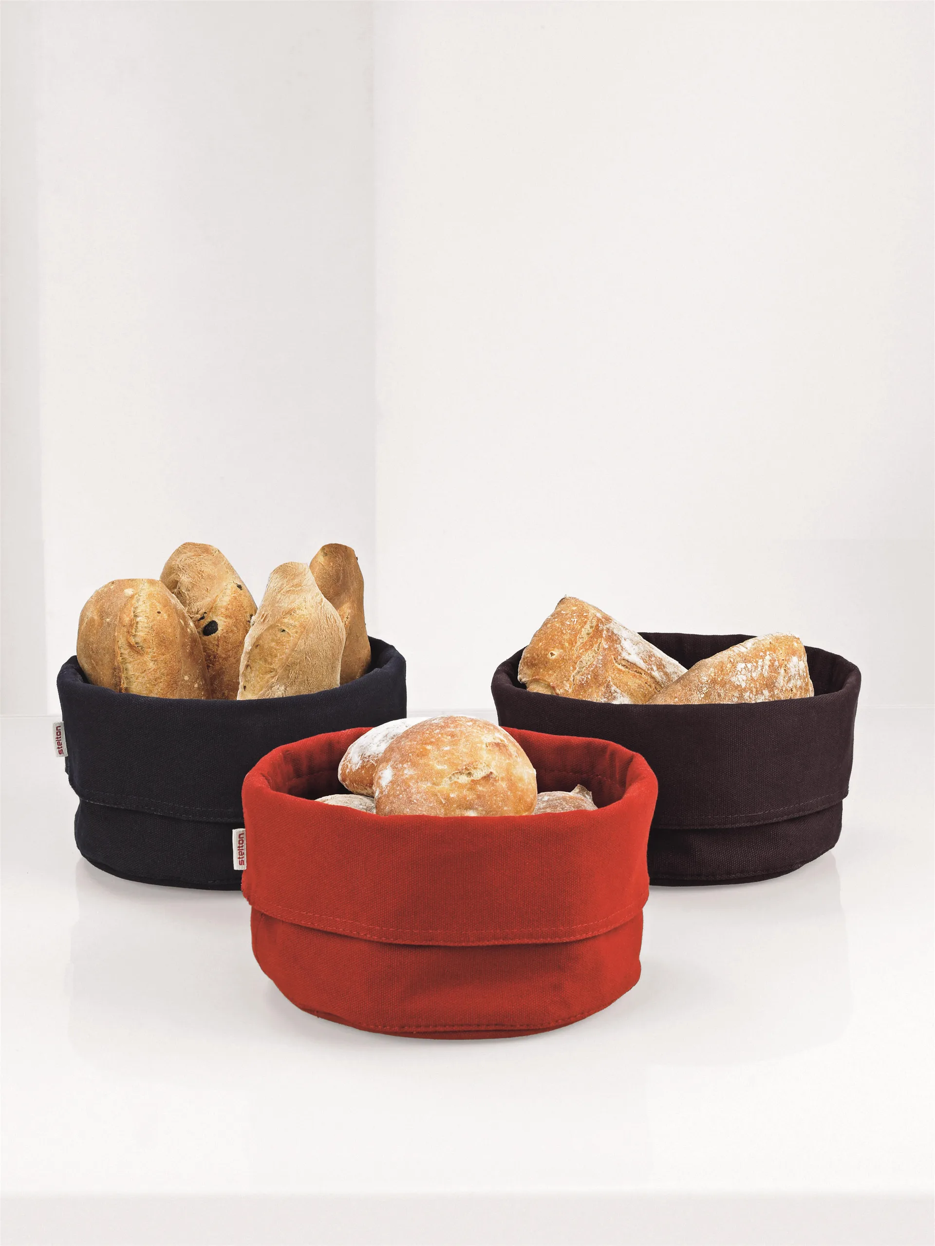 Stelton saco para pão, preto-preto Stelton