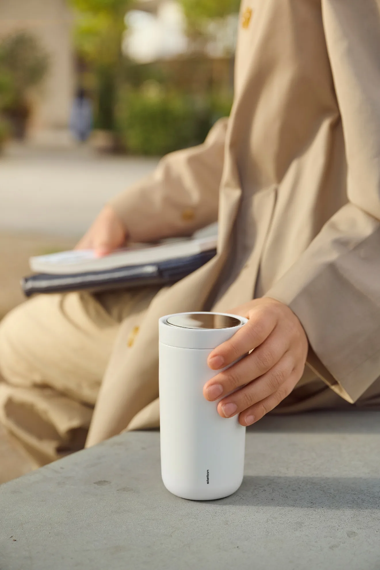 To Go Click caneca térmica 0,2 L, Giz suave Stelton