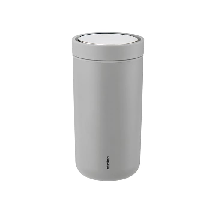 To Go Click caneca térmica 0,2 L - matte light grey - Stelton