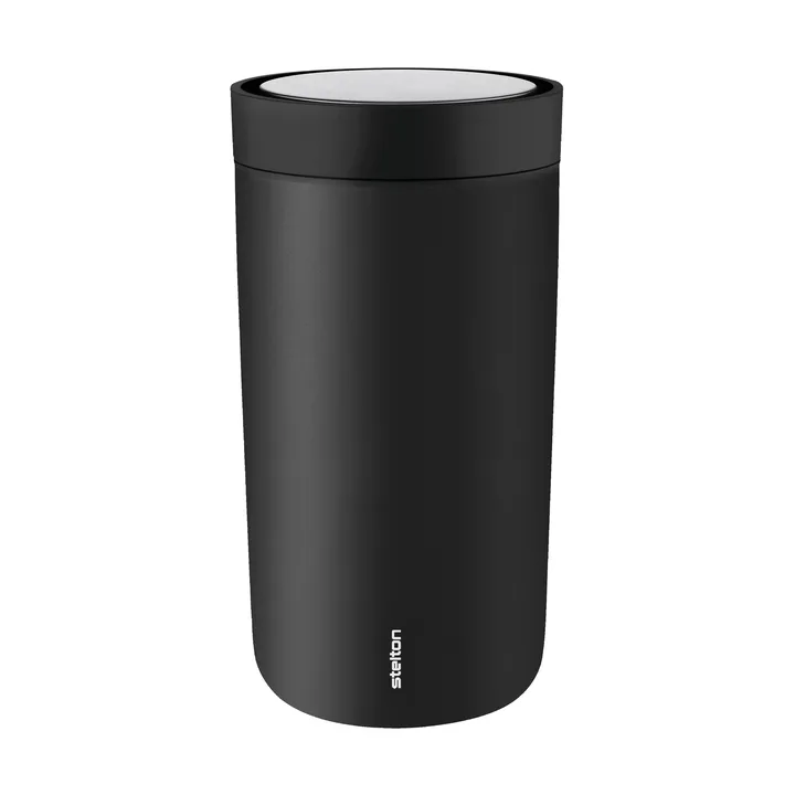 To Go Click caneca térmica 0,2 L - Soft black - Stelton