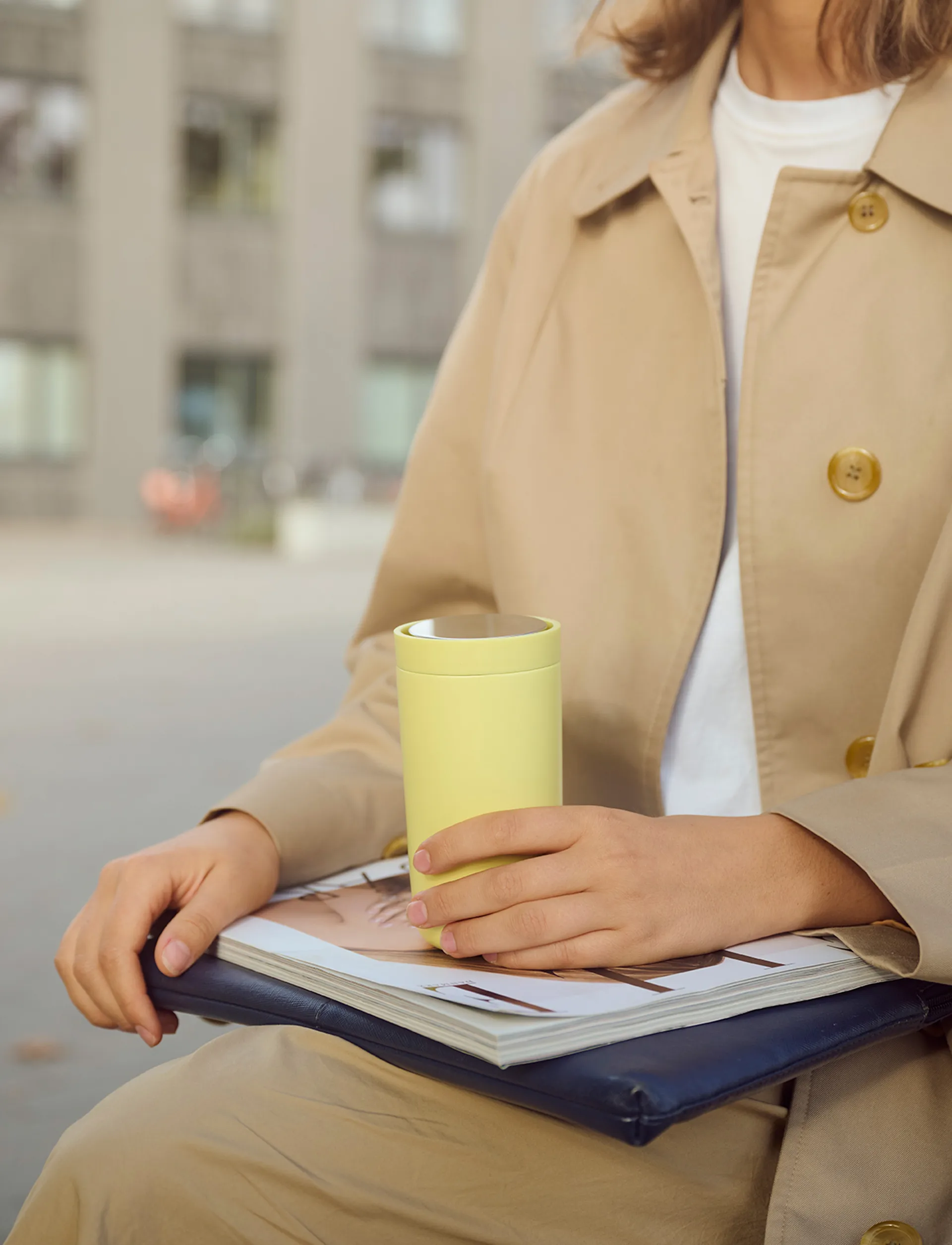 To Go Click caneca térmica 0,4 L, Liso Stelton