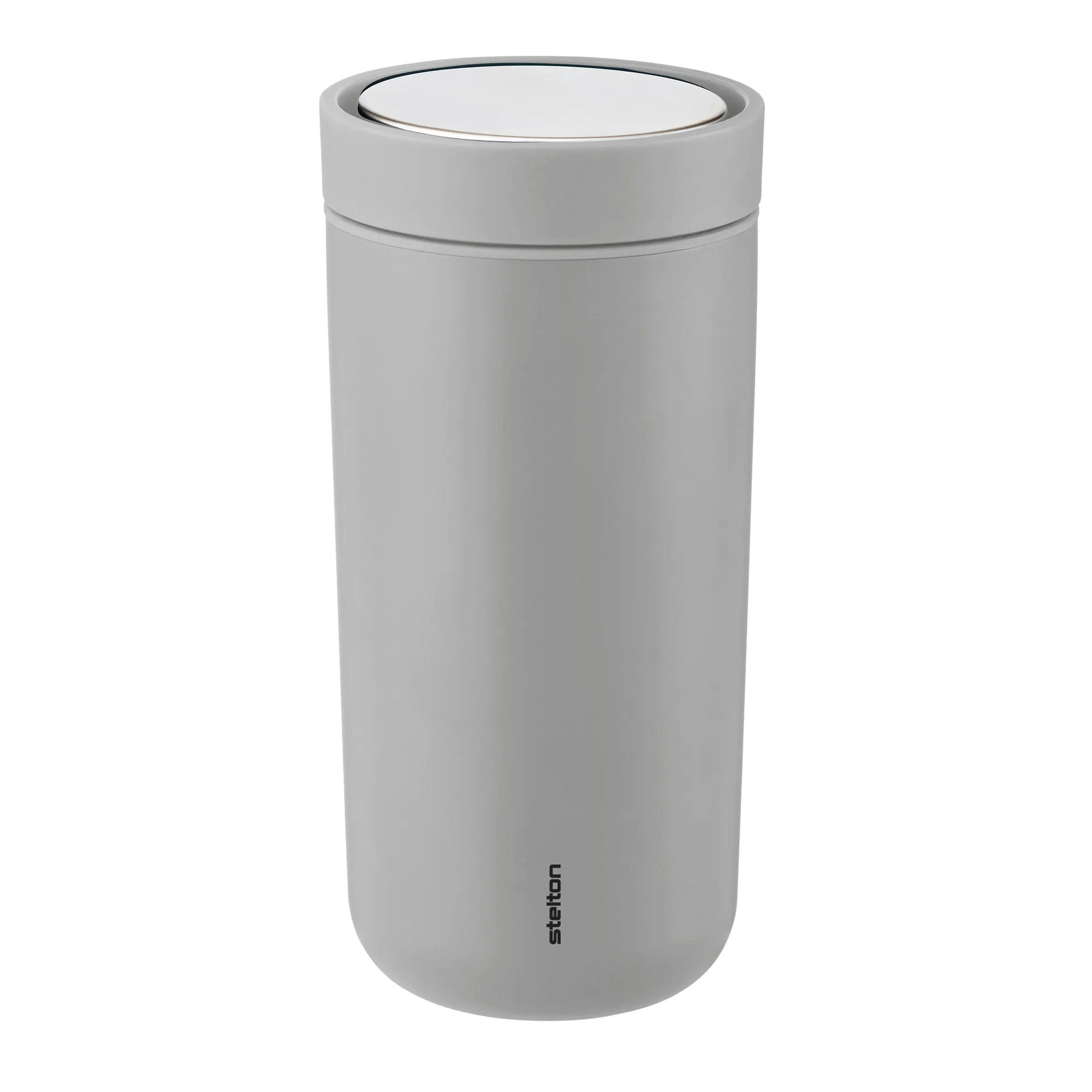 To Go Click caneca térmica 0,4 L, matte light grey Stelton